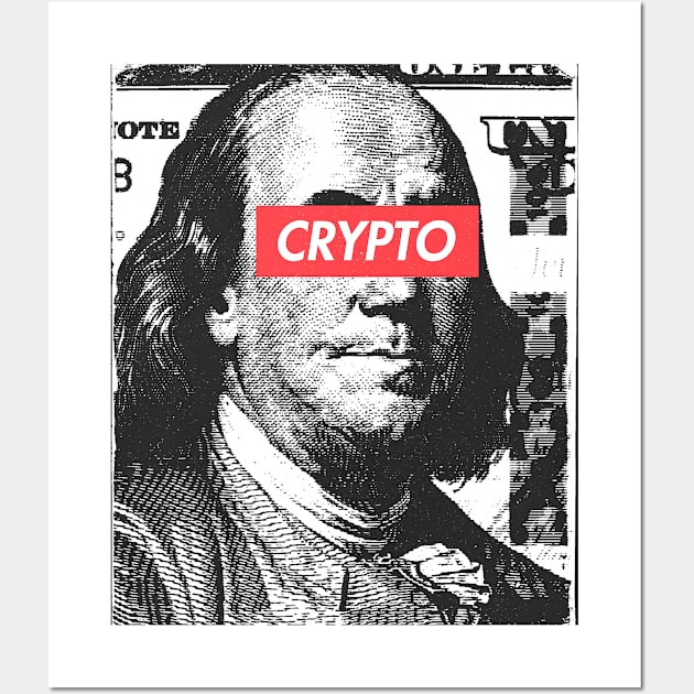 Crypto Bill Frank Wall Art by Aefe